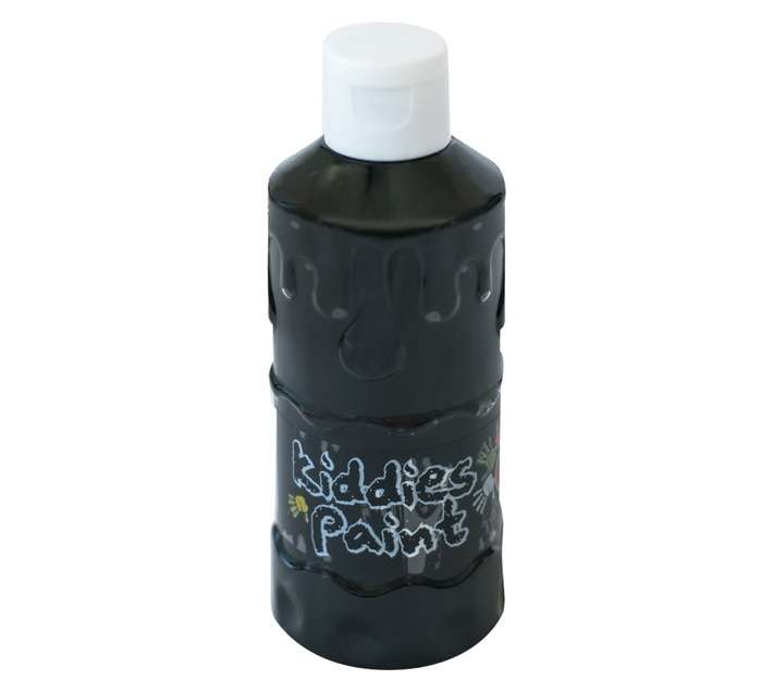 Crazy Crafts Kiddies Finger Paint - Black (200ml)