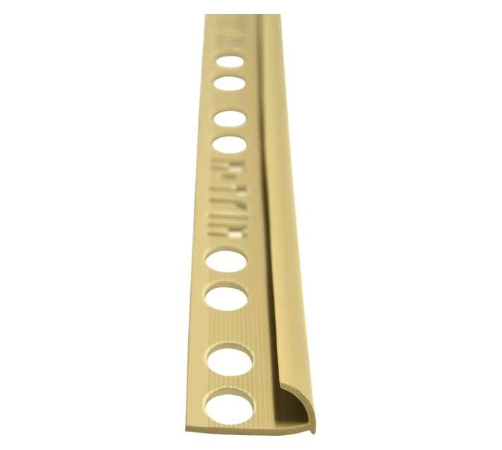 M-Trim PVC Round Edge Trim - Buff (2500 x 9mm)