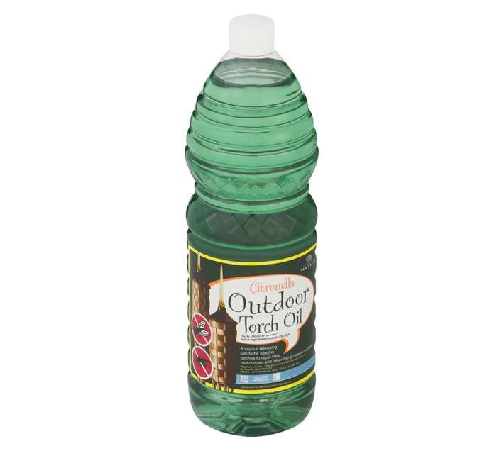Republic Umbrella Citronella Torch Oil - Green (750ml)