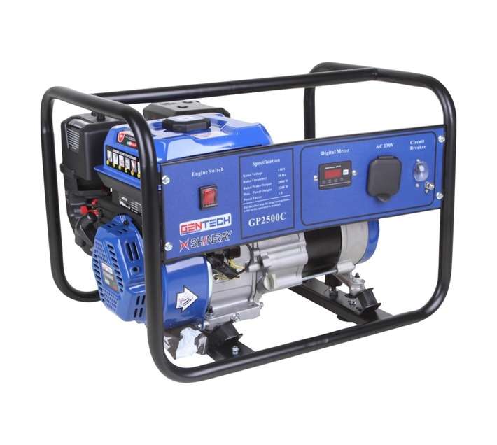 Gentech 2.2kVA Petrol Recoil Start Generator
