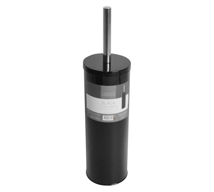 Lusso Metal Toilet Brush - Black