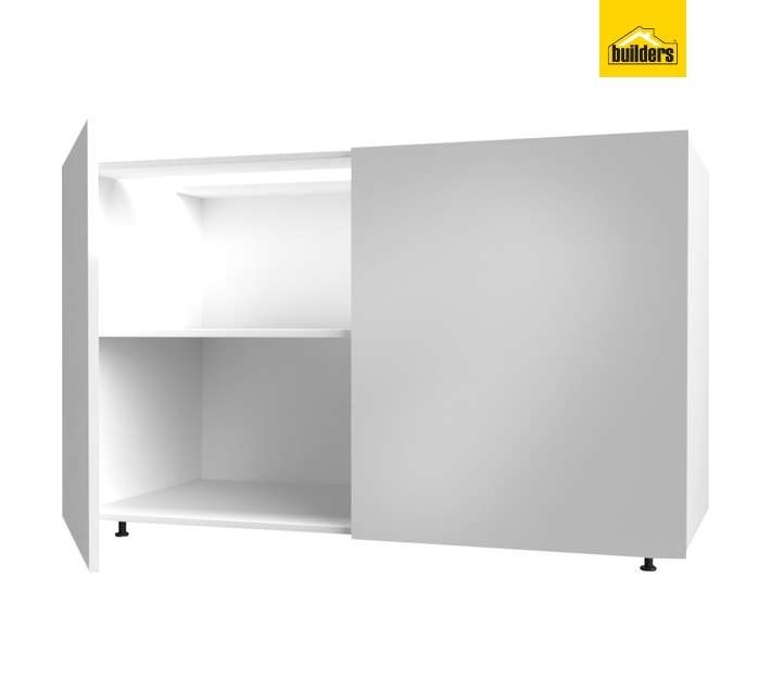 Home and Kitchen Base Unit Wrap Cabinet - Alpine White (1200mm)
