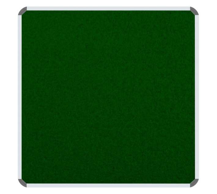 Parrot Products BD0752G Aluminium Frame Information Board - Green (1200 x 1200mm)