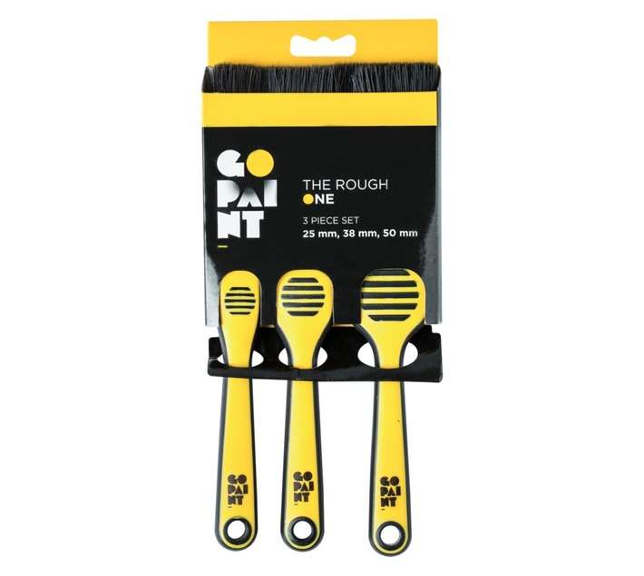 Go Paint 3 Piece Rough One Brush Set (230mm)