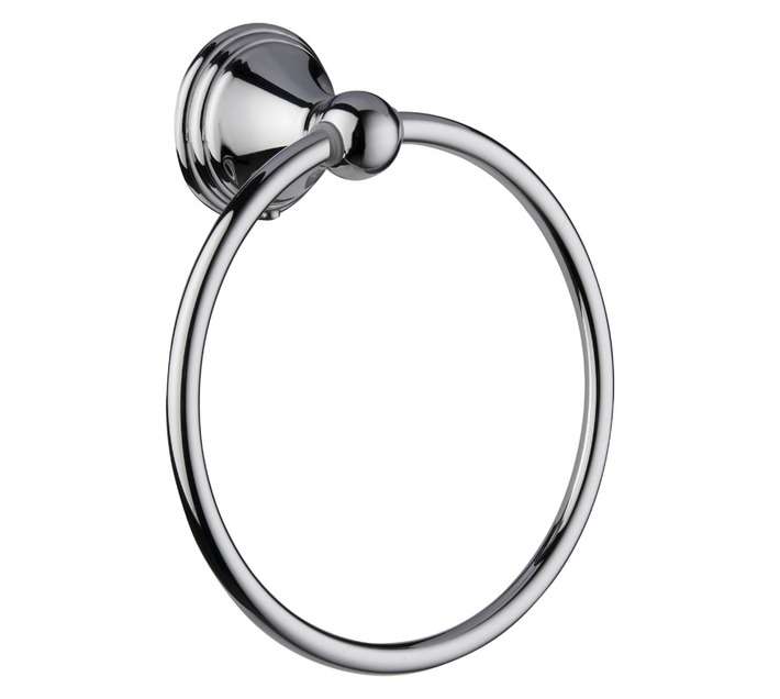Muse Chrome Towel Ring - Silver