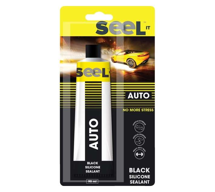 Seel It Auto Silicone - Black (90ml)