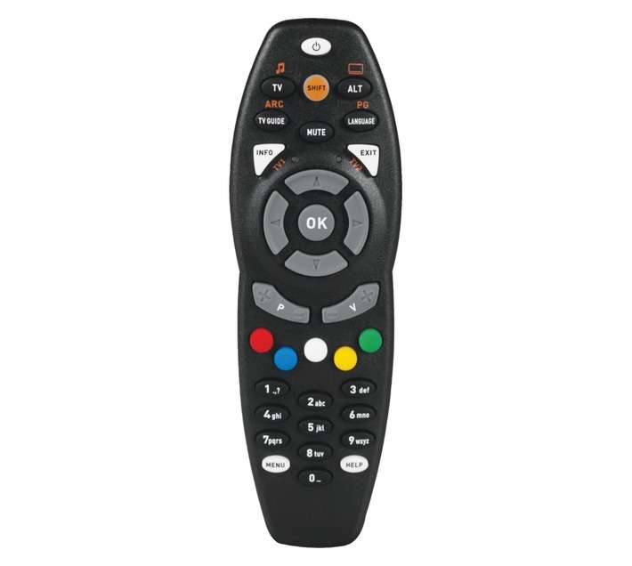 Ellies Electronics Multichoice 1132 Replacement Remote Control - Black