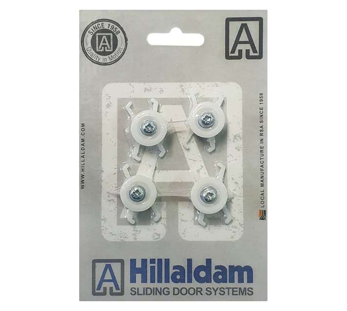 Hillaldam 4 x Spider Shower Rollers