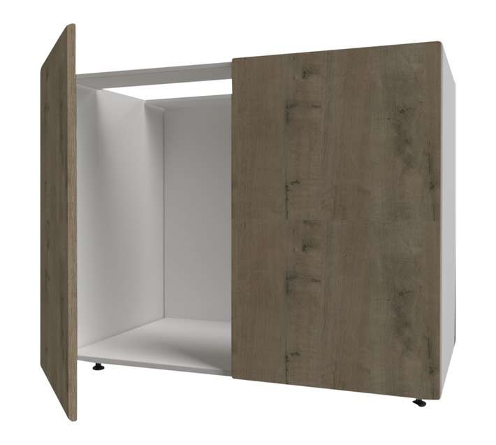 Home and Kitchen Wrapped Base Cabinet Unit - Brookhill (900 x 560 x 720mm)