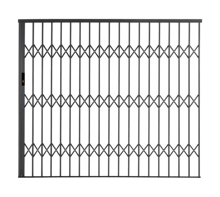 Xpanda Aluglide Security Gate - Charcoal (2500 x 2150mm)