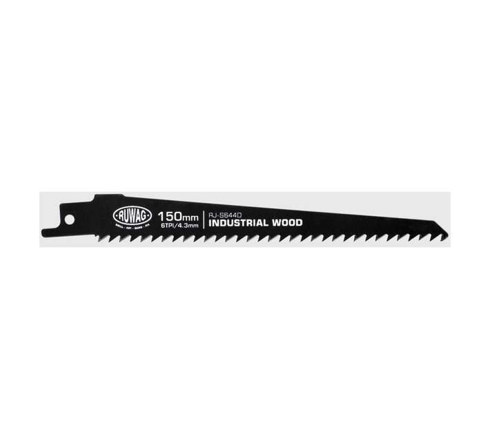Ruwag RJ-S644D 2 x Plywood and MDF Reciprocating Saw Blade (150 x 4.3mm)