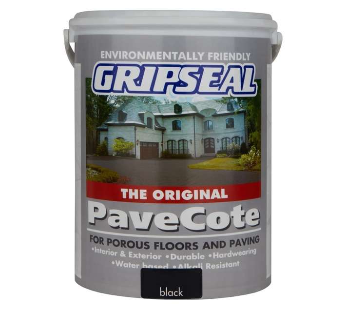 Gripseal Pavecote Paving Paint - Black (5L)