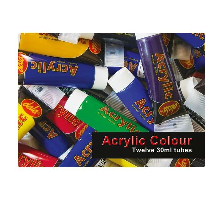 Dala Acrylic Student Paint Kit - Assorted (30ml)