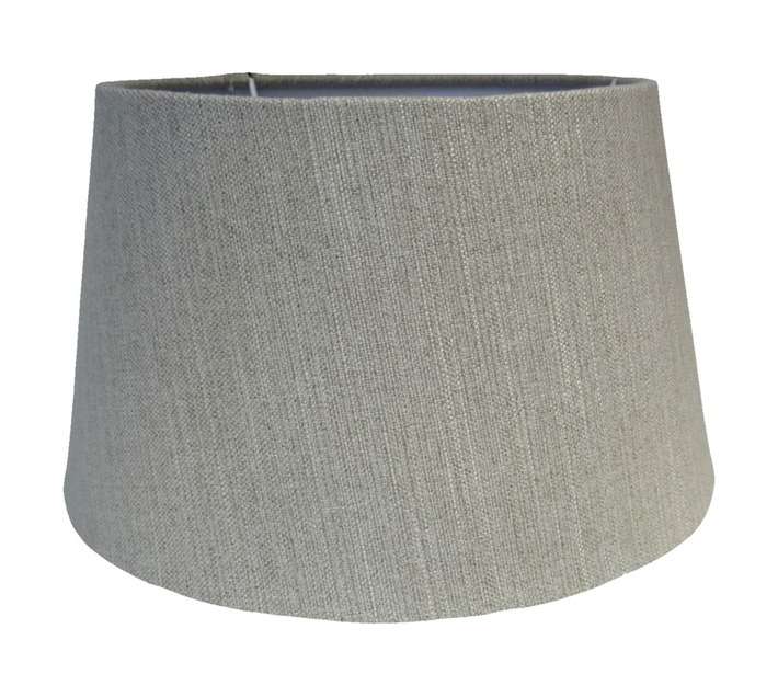 Design House Tapered Drum Lamp Shade - Cement Grey (260mm)