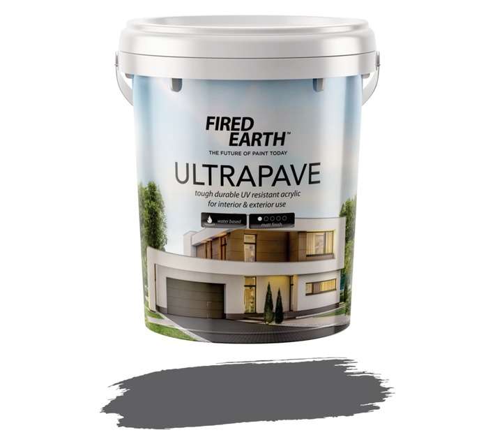 Fired Earth Ultra Pave - Charcoal (20L)