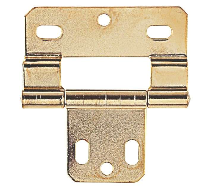 Mackie Easyfit Hinge - Brass Plated (64mm)