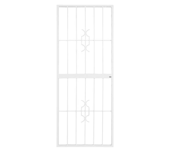 Xpanda Security Gate Homestyle Lock - White (770 x 1950mm)