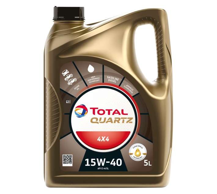 Total Quartz 4x4 15W40 Oil (5L)