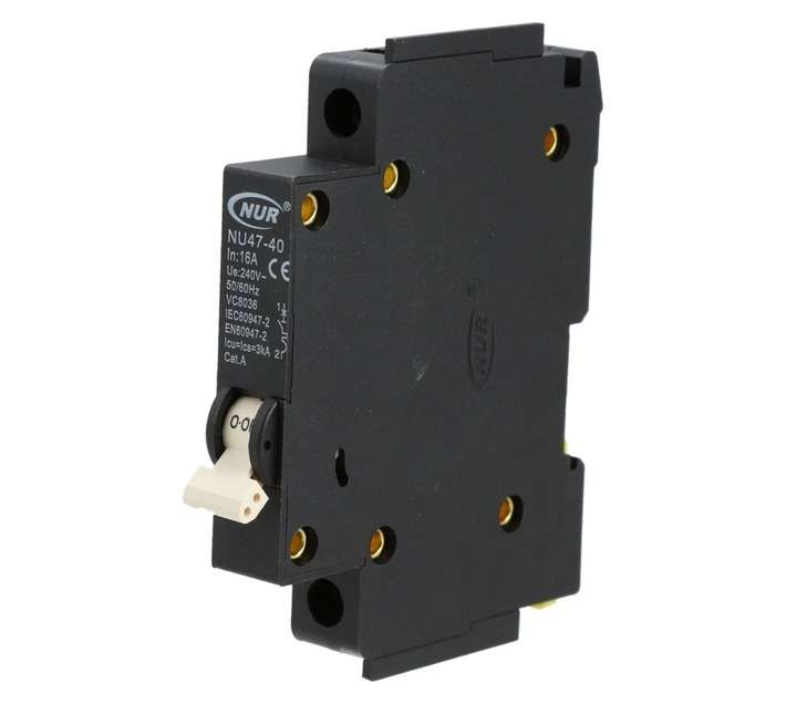 NUR Single Pole 3ka 16amp Mini Circuit Breaker