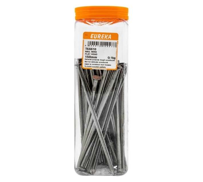 Eureka 150mm Wire Nails (1kg)