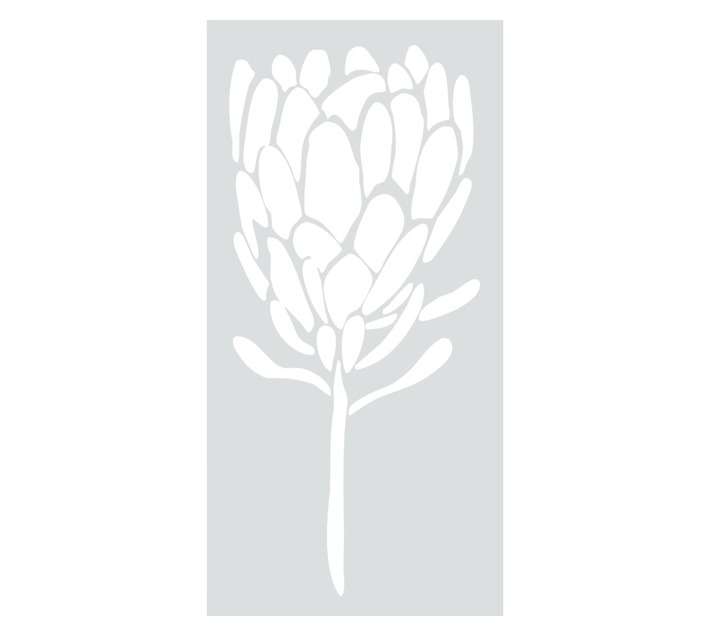 Unlimited A5 Protea Stencil (90 x 210mm)