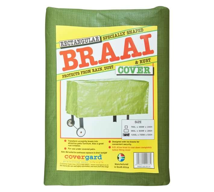 Solmac Rectangle Braai Cover Large (1150mm)