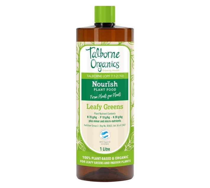 Talborne Organics 7:1:2 (10) Nourish Liquid Plant Food (1L)