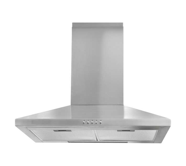 Italian Designer IDC900S Chimney Hood - Silver (490 x 900 x180mm)