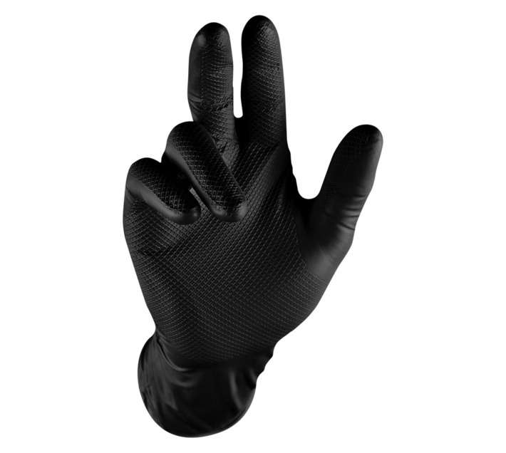 Grippaz 50 x Large Gloves - Black