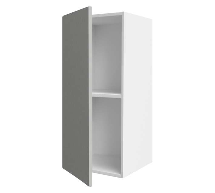 Home and Kitchen Melamine Top Cabinet Unit - Stone Grey (300 x 300 x 720mm)