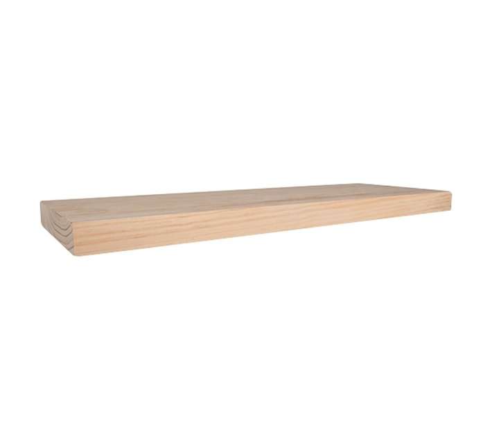 Shelfmate Pine Floating Shelf - Brown (1200 x 200 x 30mm)