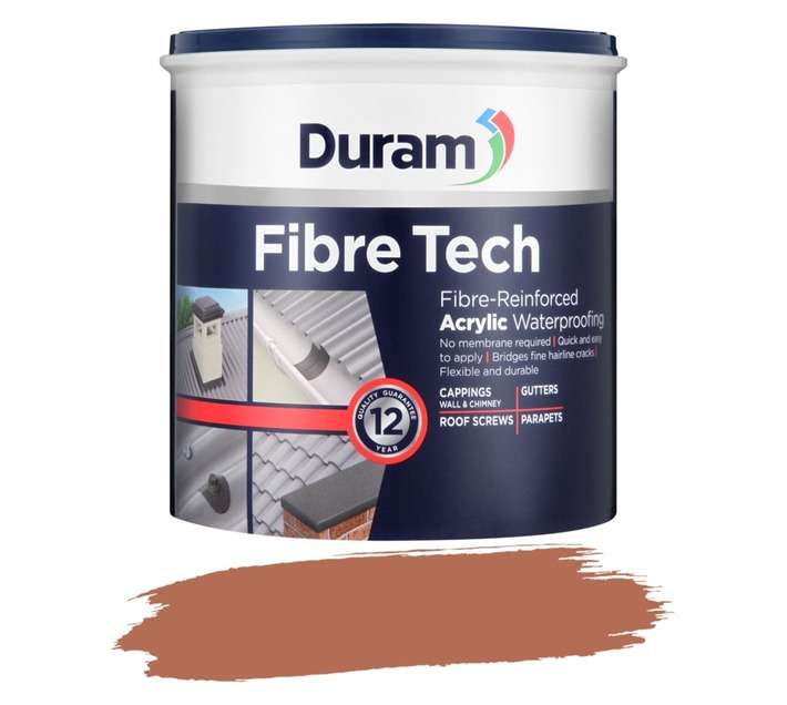 Duram Rainkote Fibre Tech - Terra Cotta (1L)