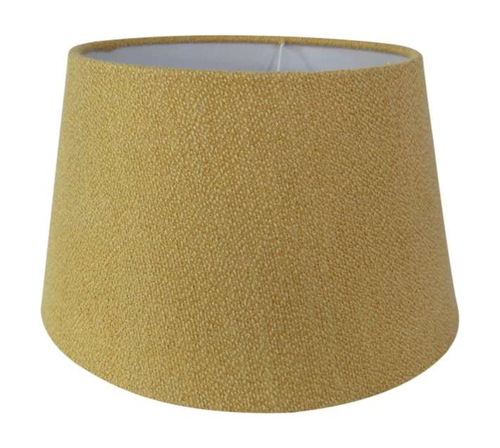 Design House Tapered Drum Lamp Shade - Mustard (260mm)