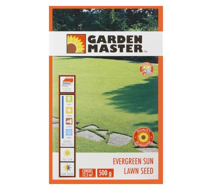 Garden Master Evergreen Sun Lawn Seed (500g)