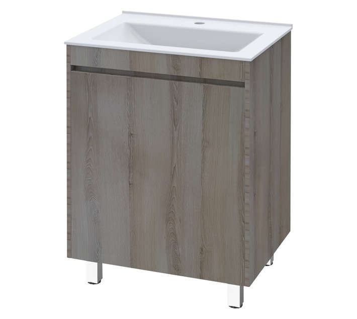 Luximo Design Floor Standing Robin Vanity Basin - Shale (600mm)