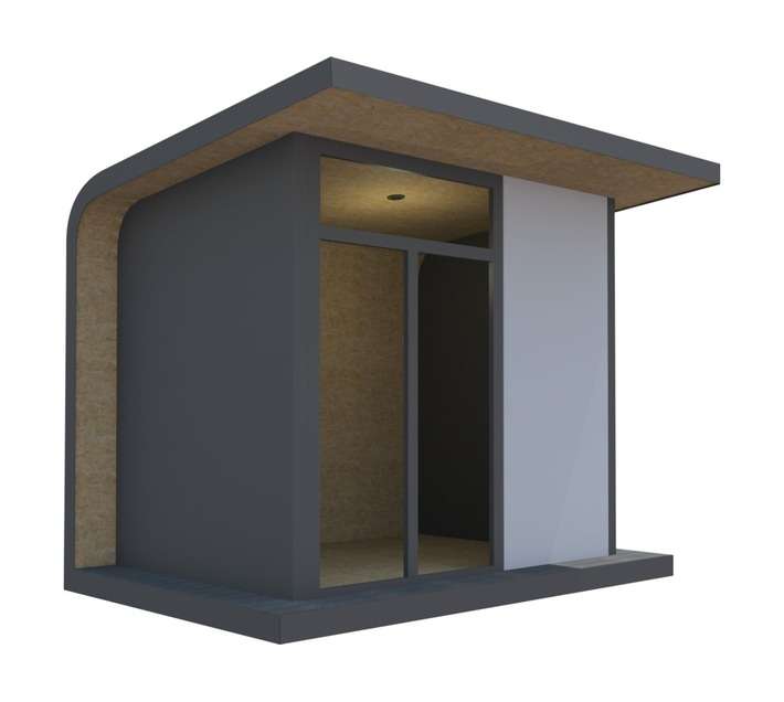 Multiply Holdings xPod Studio Garden Pod (3500 x 2380x 2900mm)