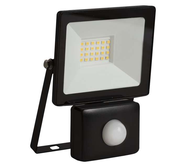 Eurolux LED Sensor Blister Floodlight - Black (20W)