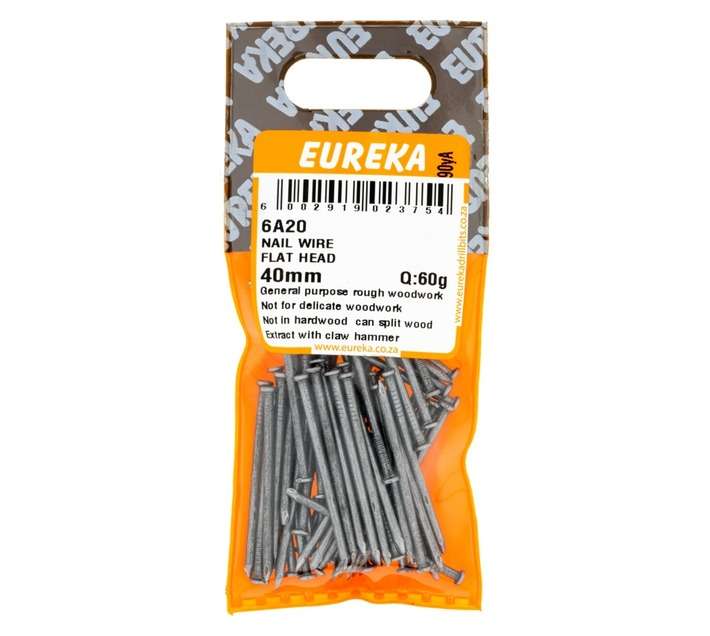 Eureka Flat Head Wire Nails (40mm)