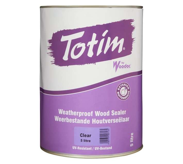 Woodoc Totim Exterior Wood Sealer - Clear (5L)