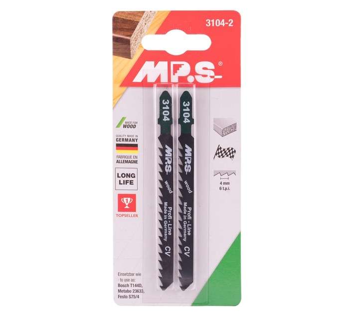 MPS 6TPI Wood Jigsaw Blade
