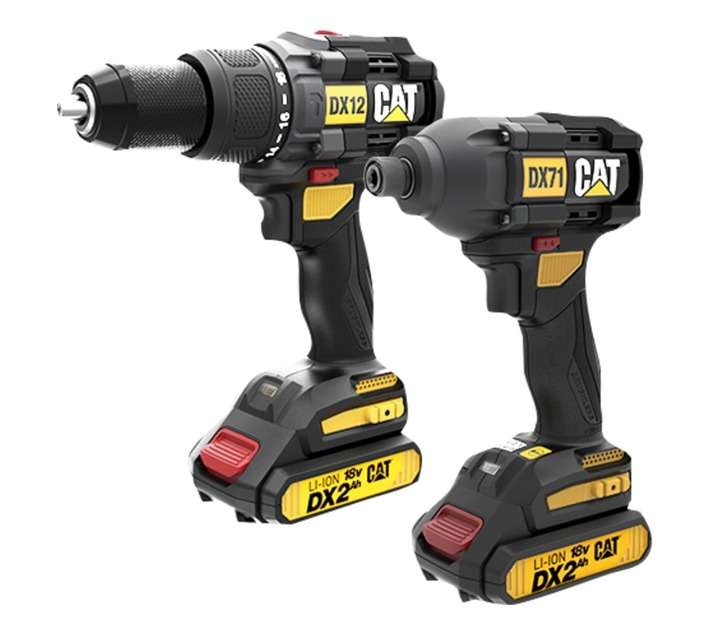 CAT 2 in 1 Drill Combo Kit 18V DX12K