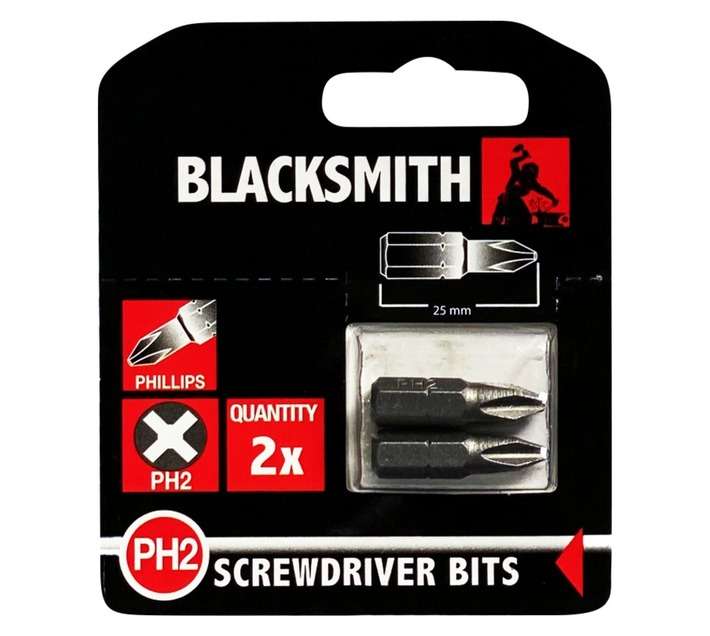 Blacksmith PH2 Screwdriver Bit (25mm)