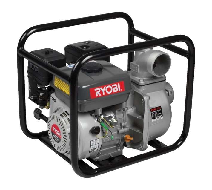 Ryobi RWP-80 Petrol Water Pump - Grey (80mm)