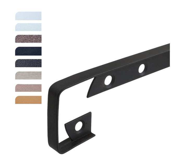 Home and Kitchen 765085 R4 Postform Corner Joiner - Coffee Brown (900mm)