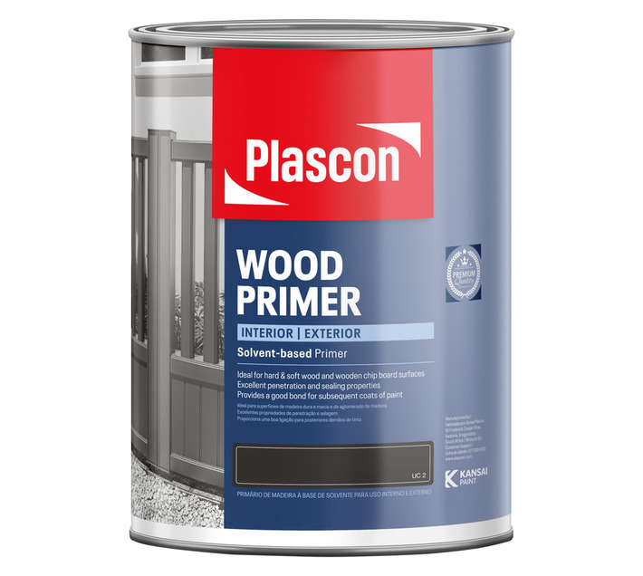 Plascon Wood Primer - Pink (5L)
