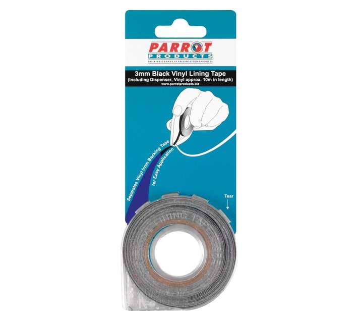 Parrot Products VT7003 Vinyl Lining Tape - Blue (10m x 3mm)