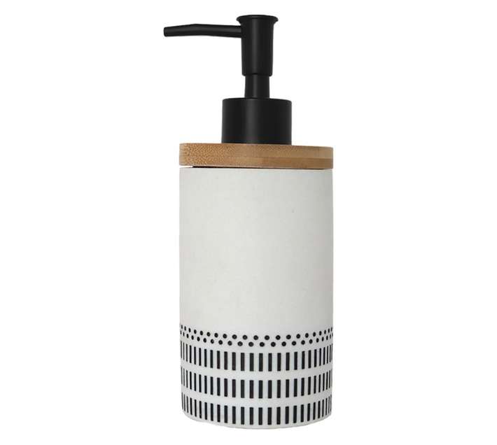 Lusso Soap Dispenser - White (83 x 70 x 190mm)