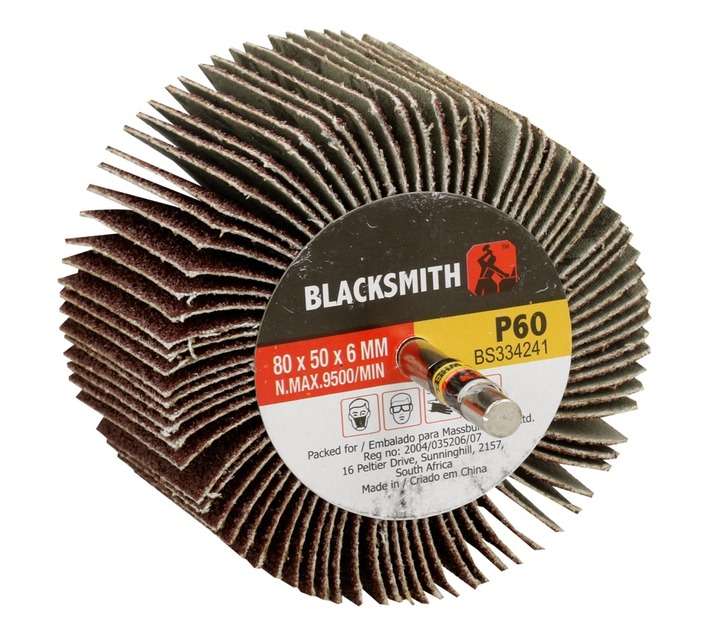 Blacksmith P60 Chuck Mount Flap Wheel (80 x 50mm)
