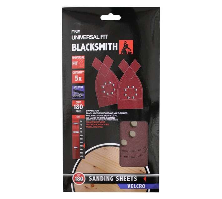 Blacksmith Multi Fitment Sand Sheets 180 Grit