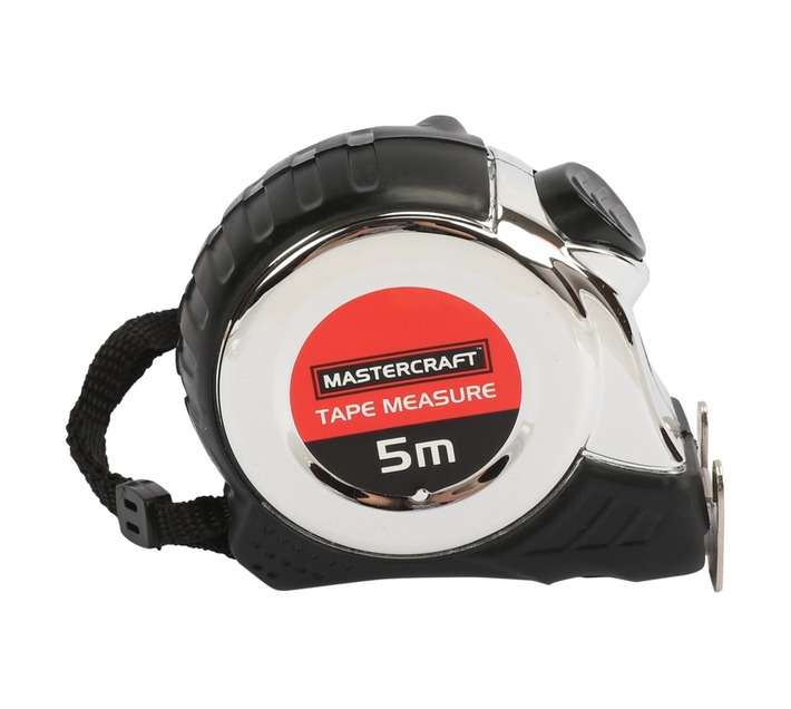 Mastercraft GS0908012-1 Chrome Plated Measuring Tape (75 x 34 x 84mm)